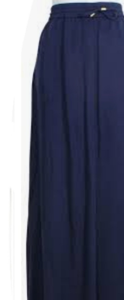 💥HP💥 NWT RALPH LAUREN MSRP $125 NAVY SPLIT LONG SKIRT. SIZE XL.